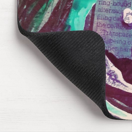 glücklich mousepad (Ecke)