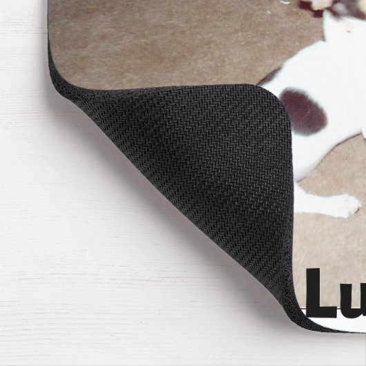 Glücklich Mousepad (Ecke)