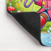 glücklich Mousepad (Ecke)