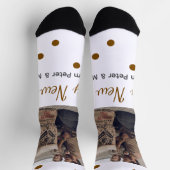 Glücklich neues Jahr Single Vater fügen Fotoname b Socken (Oben)