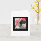 glücklich nie danach karte (Gelbe Blume)