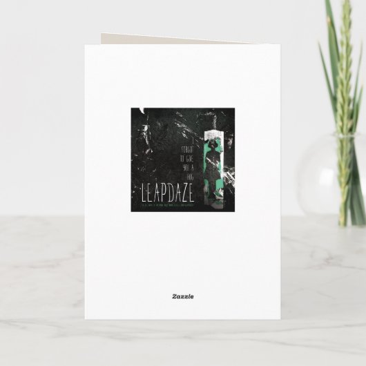 glücklich nie danach karte (Rückseite)