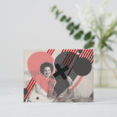 glücklich nie danach postkarte (Stehend Vorderseite)