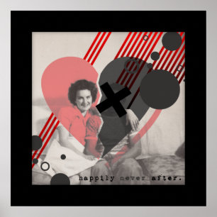 glücklich niemals danach poster