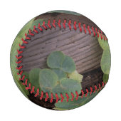 Glücklich oder bestimmt? St. Patricks Day-Kleeblät Baseball (Vorderseite Links)