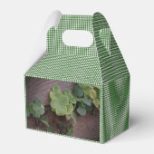 Glücklich oder bestimmt? St. Patricks Day-Kleeblät Geschenkschachtel (Rückseite)