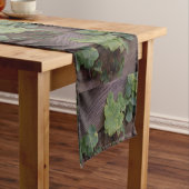 Glücklich oder bestimmt? St. Patricks Day-Kleeblät Kurzer Tischläufer (Beispiel)