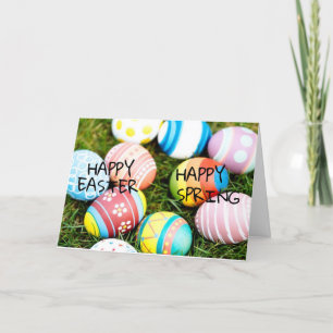 ***GLÜCKLICH OSTERFREUNDLICHES FRÜHEN ALLES*** FEIERTAGSKARTE