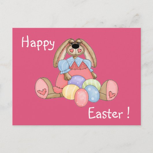 Glücklich, Ostern Postkarten ! (Vorderseite)
