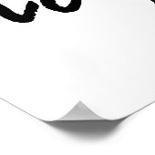 glücklich poster (Ecke)