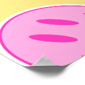 glücklich poster (Ecke)