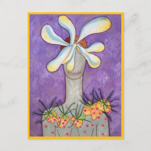 glücklich postkarte (Vorderseite)