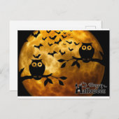 glücklich postkarte (Vorne/Hinten)