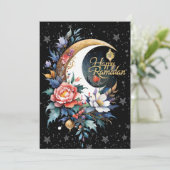 glücklich Ramadan Feiertagskarte (Stehend Vorderseite)