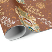 glücklich Ramadan Geschenkpapier (Rolleneckpunkt)