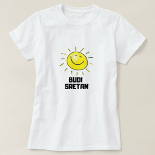 glücklich sein in Bosnian - budi sretan T-Shirt