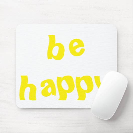 glücklich sein mousepad (Mit Mouse)