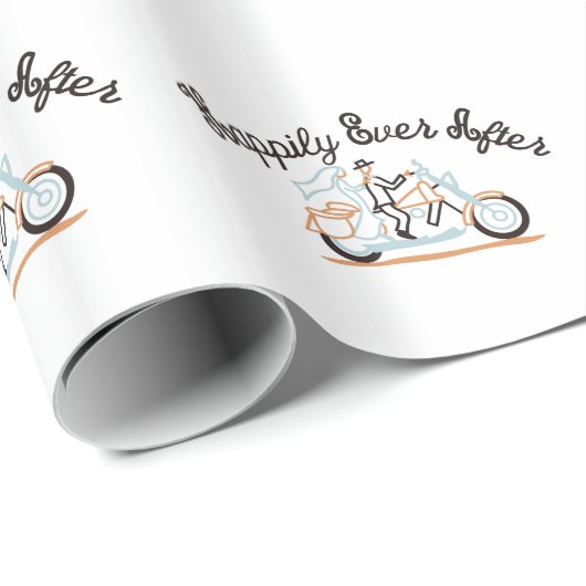 Glücklich seitdem geschenkpapier (Rolleneckpunkt)