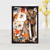 Glücklich seitdem karte (Gelbe Blume)