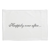 Glücklich seitdem… kissenbezug (Rückseite-Rechts)