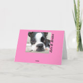 Glücklich seitdem - LEERE KARTE Lola B. Boston (Rückseite)