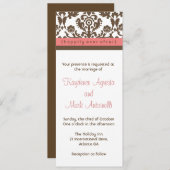 Glücklich seitdem Wedding Einladung (Vorne/Hinten)