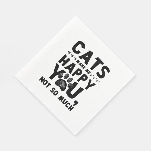 glücklich serviette (Ecke)