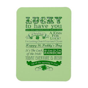 Glücklich Sie haben Magnet