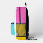 Glücklich sieht so gut aus auf deinem Rucksack (Rechts)