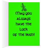 GLÜCKLICH ST. PATRICKS DAY (Innen (Rechts))