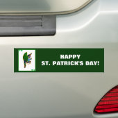 GLÜCKLICH ST. PATRICK'S DAY! AUTOAUFKLEBER (Auf Auto)
