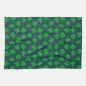 GLÜCKLICH ST. PATRICK'S DAY Kleeblatt Pattern Kitc Geschirrtuch (Horizontal)