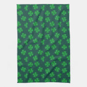 GLÜCKLICH ST. PATRICK'S DAY Kleeblatt Pattern Kitc Geschirrtuch (Vertikal)