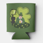 "GLÜCKLICH ST. PATRICK'S DAY" LEPRECHAUN DOSENKÜHLER (Vorderseite)