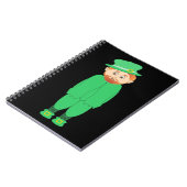 "GLÜCKLICH ST. PATRICK'S DAY" LEPRECHAUN NOTIZBLOCK (Linke Seite)