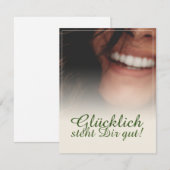 Glücklich steht Dir gut! (Vorne/Hinten)
