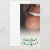 Glücklich steht Dir gut! (Vorne/Hinten)