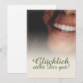 Glücklich steht Dir gut! (Vorne/Hinten)