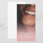 Glücklich steht Dir gut! - Rosé (Vorne/Hinten)