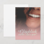 Glücklich steht Dir gut! - Rosé (Vorne/Hinten)