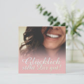 Glücklich steht Dir gut! - Rosé (Stehend Vorderseite)