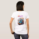 Glücklich T-Shirt (Schwarz voll)