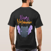 glücklich T-Shirt (Rückseite)