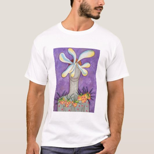 glücklich T-Shirt (Vorderseite)