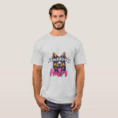 glücklich T-Shirt (Vorne ganz)