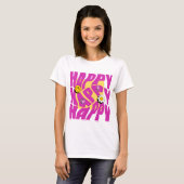 Glücklich T-Shirt (Vorne ganz)