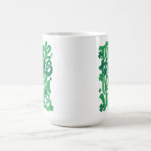 Glücklich "Thick Thighs Irish Vibes" St. Patrick's Kaffeetasse (Mittel)