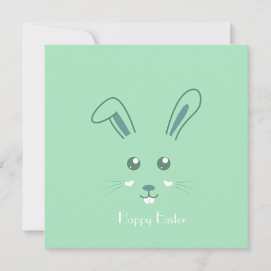 Glücklich und gesegnet Ostern (Vorderseite)