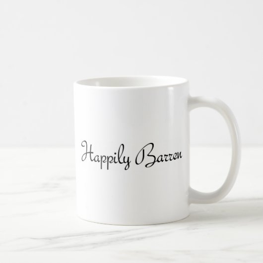 Glücklich unfruchtbares #1 kaffeetasse (Rechts)