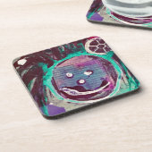 glücklich untersetzer (Linke Seite)